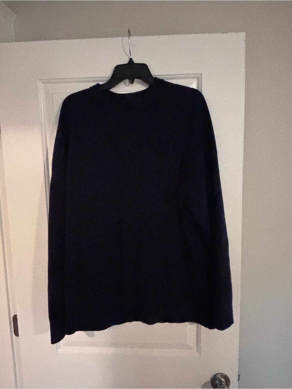 Lululemon Athletica Men's Ribbed Crewneck Sweater - Dark Blue